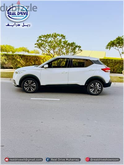 NISSAN KICKS  Year-2019 Engine-1.6L 4 Cylinder Colour-white 70000KM