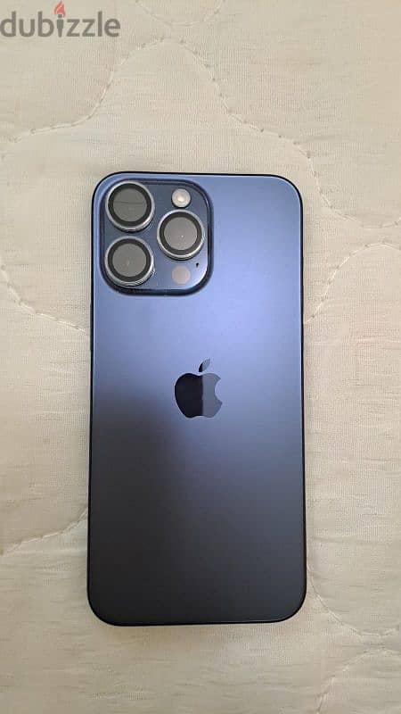 iPhone 15 pro max 256gb same like new only few months use 100% Battery 0