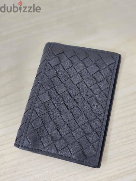 Bottega Veneta Black Intrecciato Leather Medium AND Bifold Cardholder 11