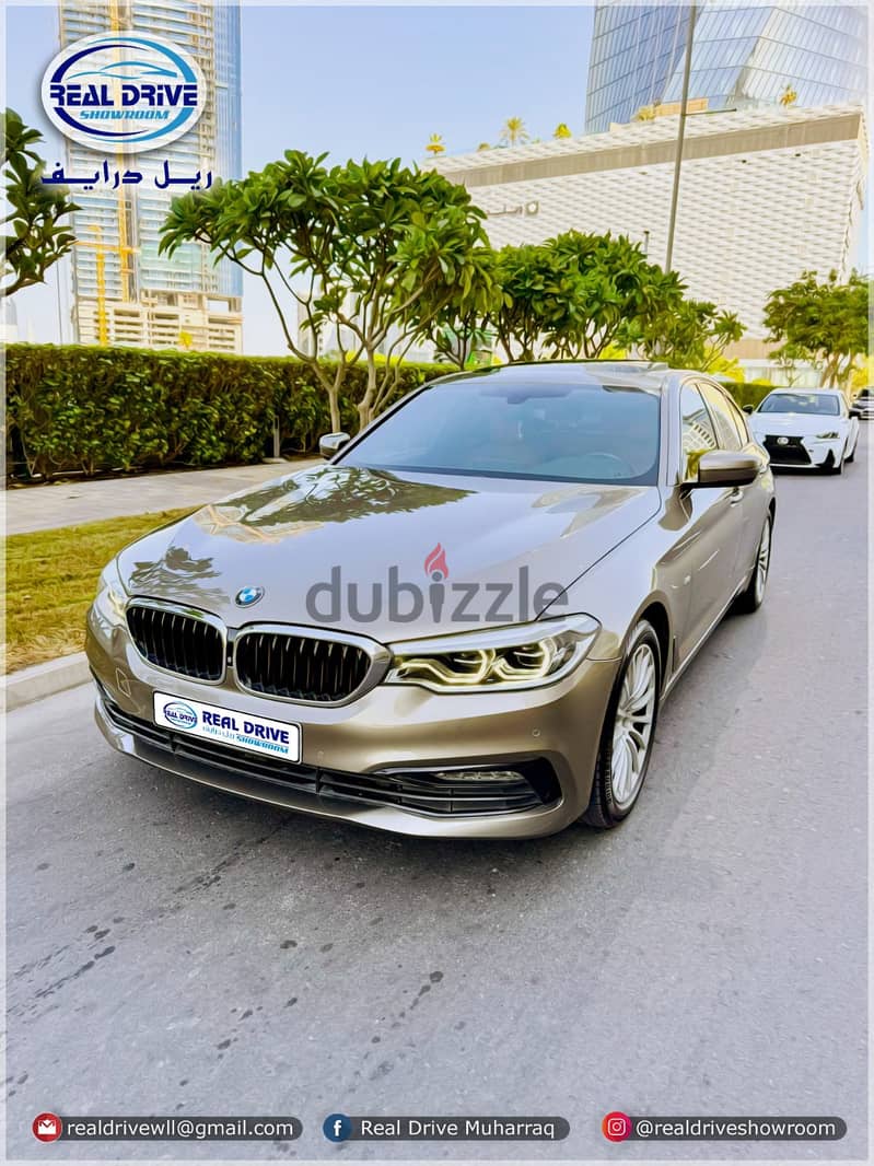 BMW 530i Sport SLine Year-2017 Engine-2.0L V4 -brown -85,000km 1