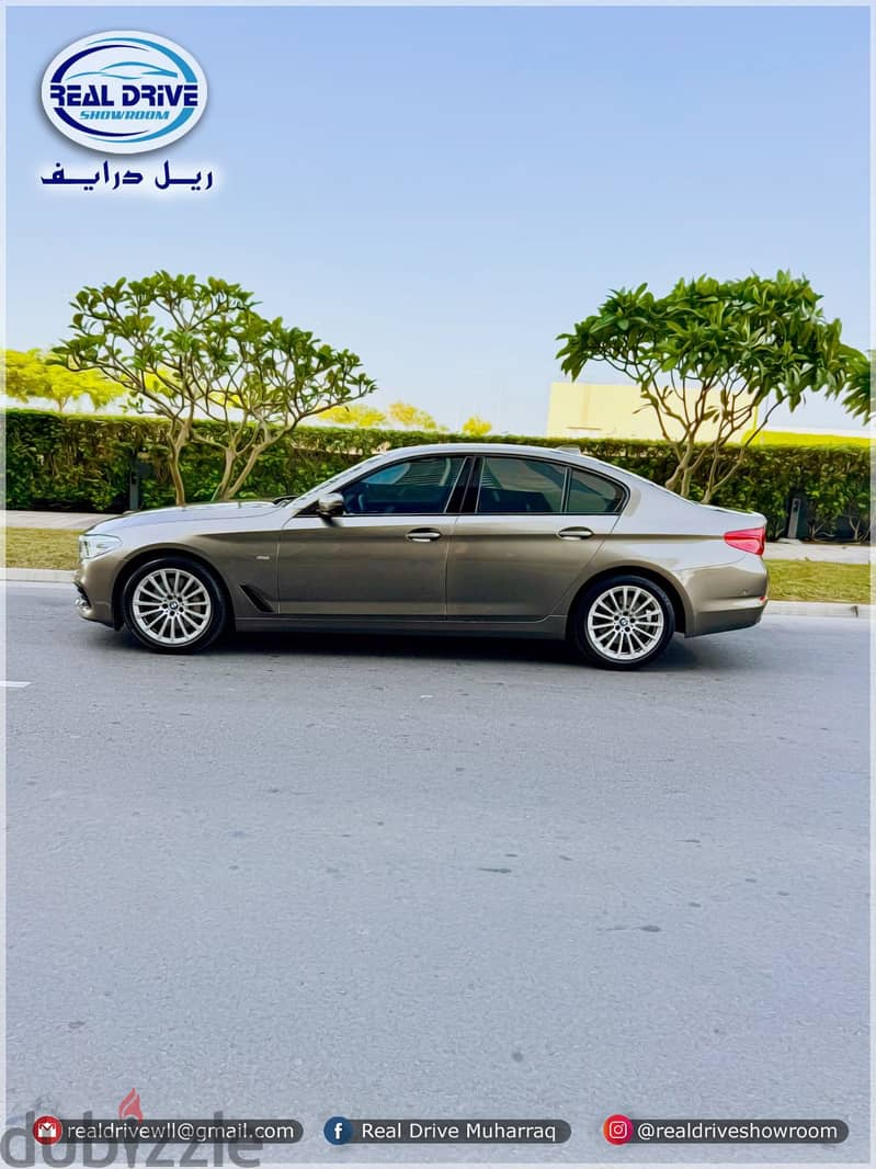 BMW 530i Sport SLine Year-2017 Engine-2.0L V4 -brown -85,000km 5