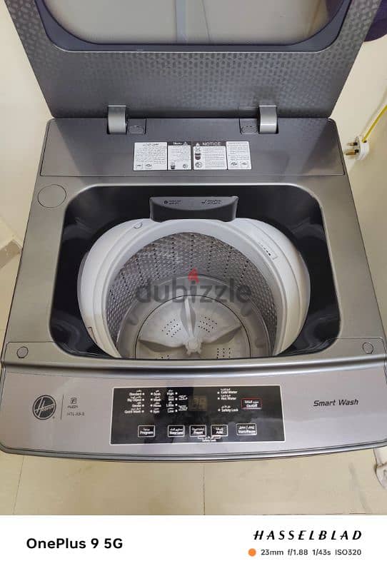 hoover top load washing machine 1