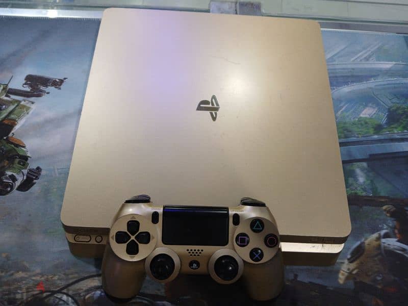 PS4 Slim Gold Edition Available 2