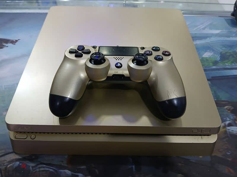 PS4 Slim Gold Edition Available 9