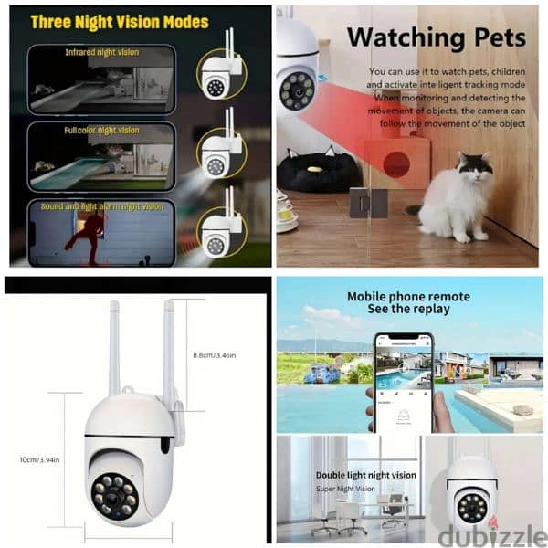 كميرا ذكية فائقة الوضوح  Smart camera for monitoring 0