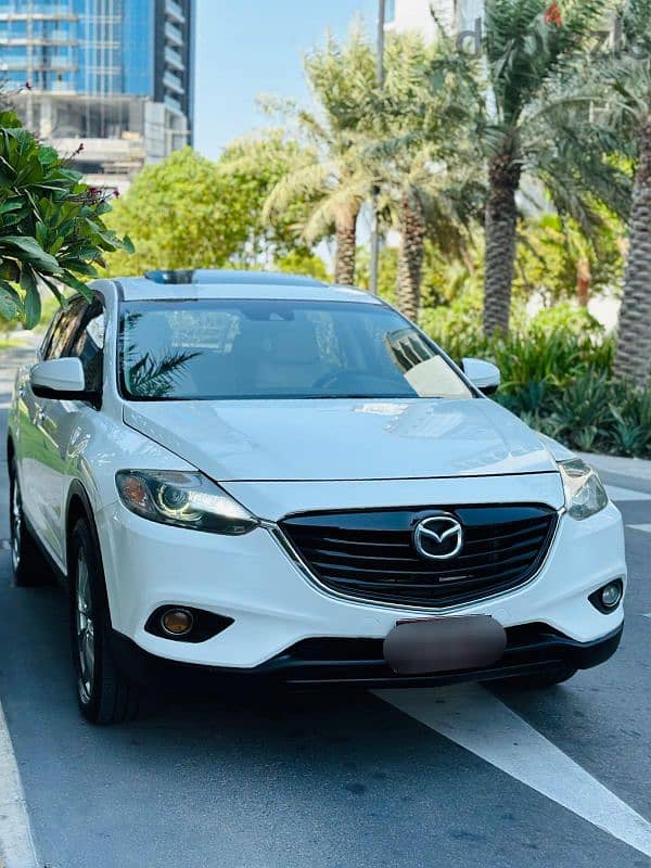 Mazda CX-9 2014. Full option model with sunroof. 7 seater model SUV Jeep 2