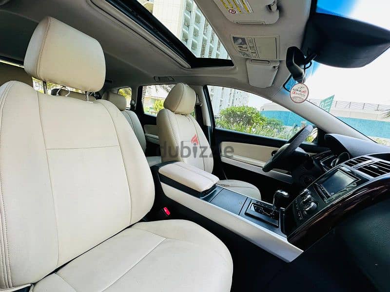 Mazda CX-9 2014. Full option model with sunroof. 7 seater model SUV Jeep 15