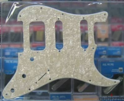 fender HSS stratocastor pickguard