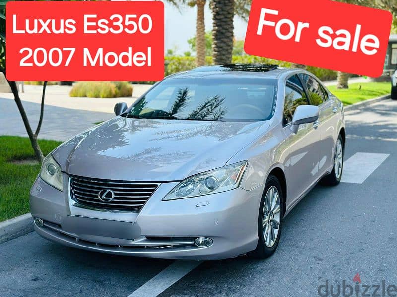 Lexus ES-350 year 2007. Full option model with Sunroof Fully automatic 0