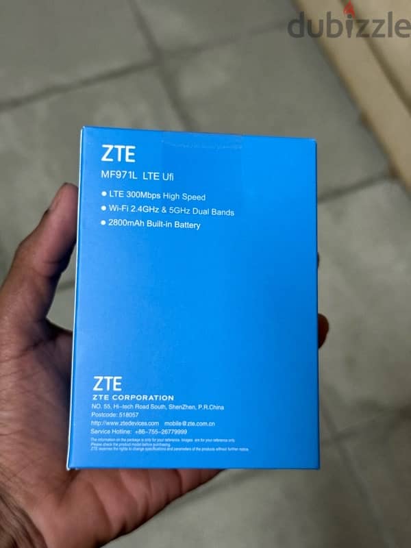 ZTE pocket wifi 1