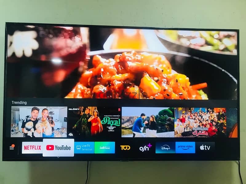 55” inch Samsung smart 4K UHD 7 series tv 2