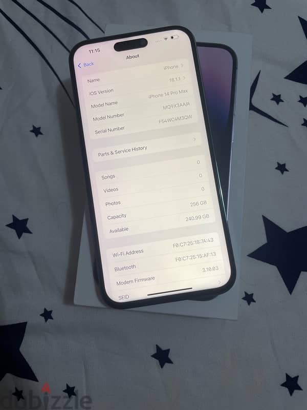 iPhone 14 Pro Max 256gb 2