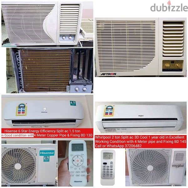 Window ac split acs and other items for sale with Delivery 0