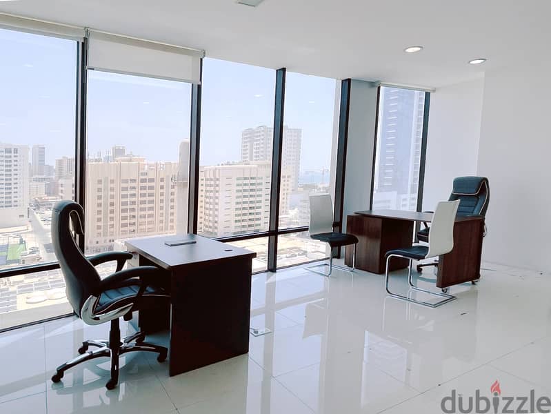 Limited Time Offer : Commercial address offices for Just 75  BHD 2