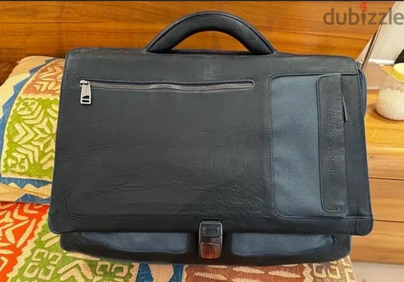 Piquadro leather laptop bag/briefcase Jashanmal 0