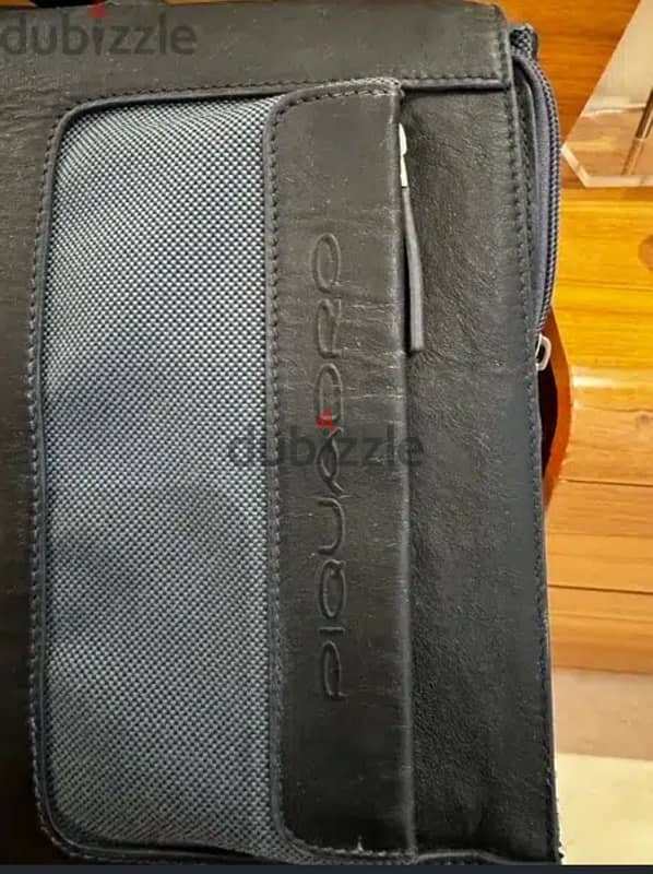 Piquadro leather laptop bag/briefcase Jashanmal 1