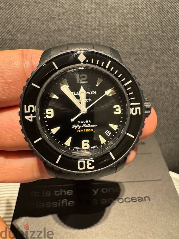 Blancpain X Swatch OCEAN OF STORMS 1