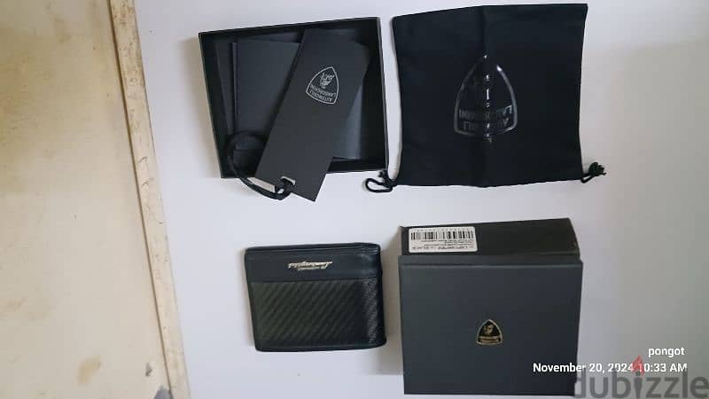 Wallet lamborghini complete with box and pouch 0