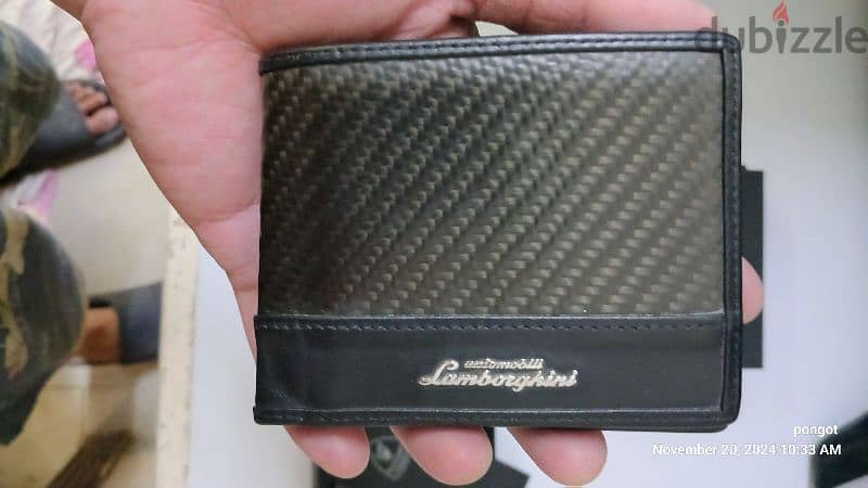 Wallet lamborghini complete with box and pouch 1