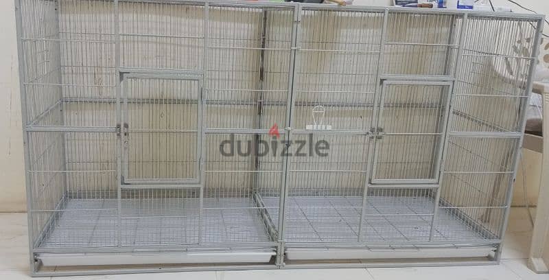 flying & breeding cage for parrots 0