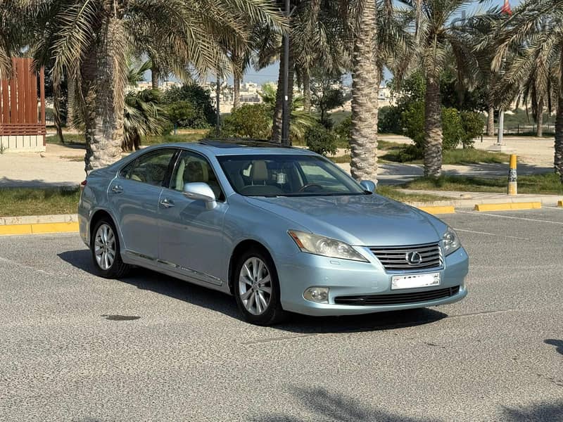 Lexus ES 350 2011 blue 0