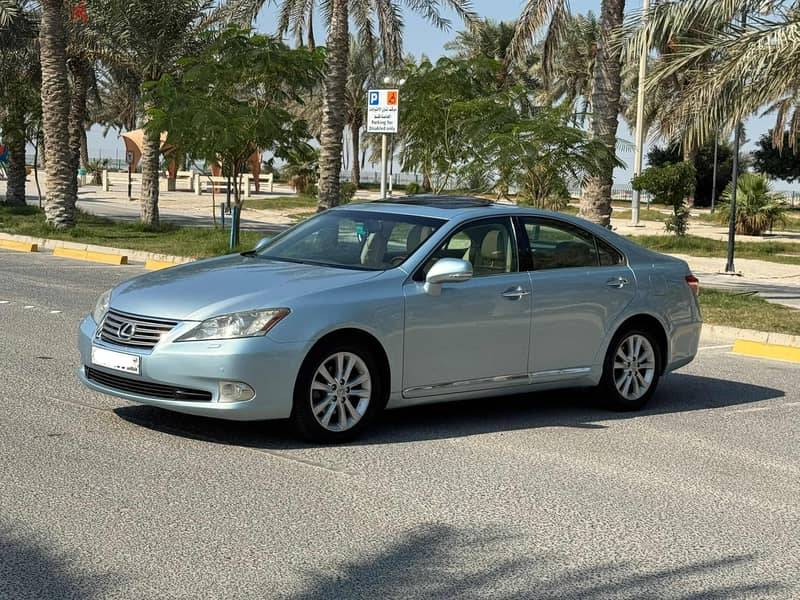 Lexus ES 350 2011 blue 1