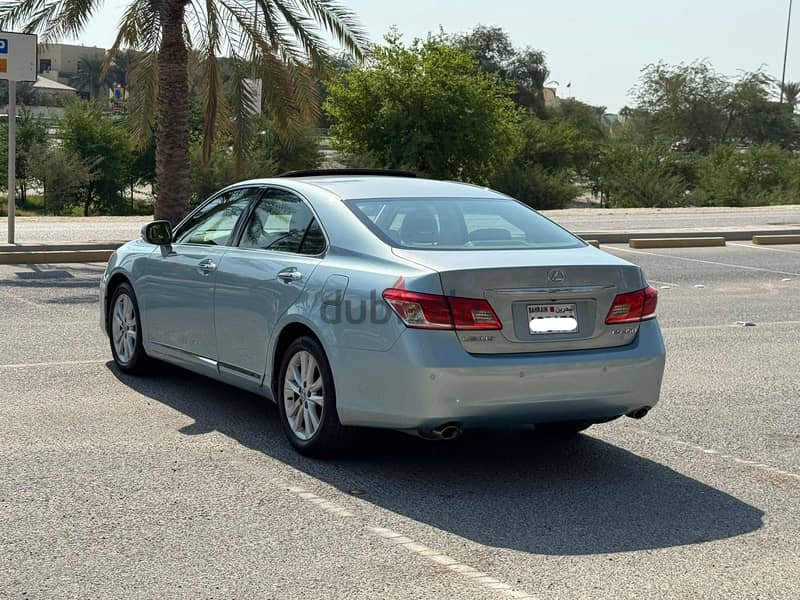 Lexus ES 350 2011 blue 6