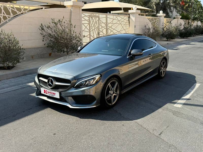 2017 model Mercedes C 200 Coupe 0