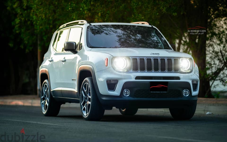 JEEP RENEGADE LIMITED EDITION 2020 WHITE - UNDER WARRANTY, ZERO ACCIDE 0