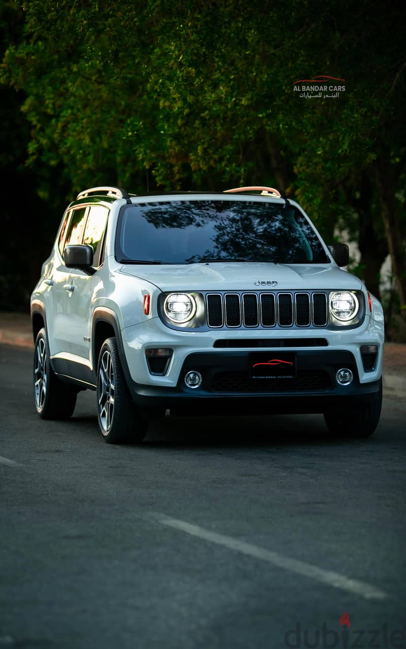 JEEP RENEGADE LIMITED EDITION 2020 WHITE - UNDER WARRANTY, ZERO ACCIDE 1