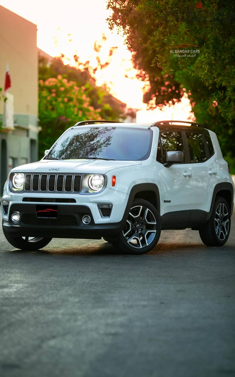 JEEP RENEGADE LIMITED EDITION 2020 WHITE - UNDER WARRANTY, ZERO ACCIDE 4