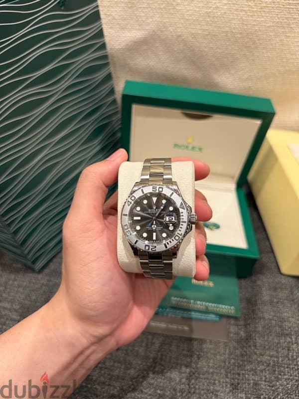 Rolex Yacht Master Gray Dial 1