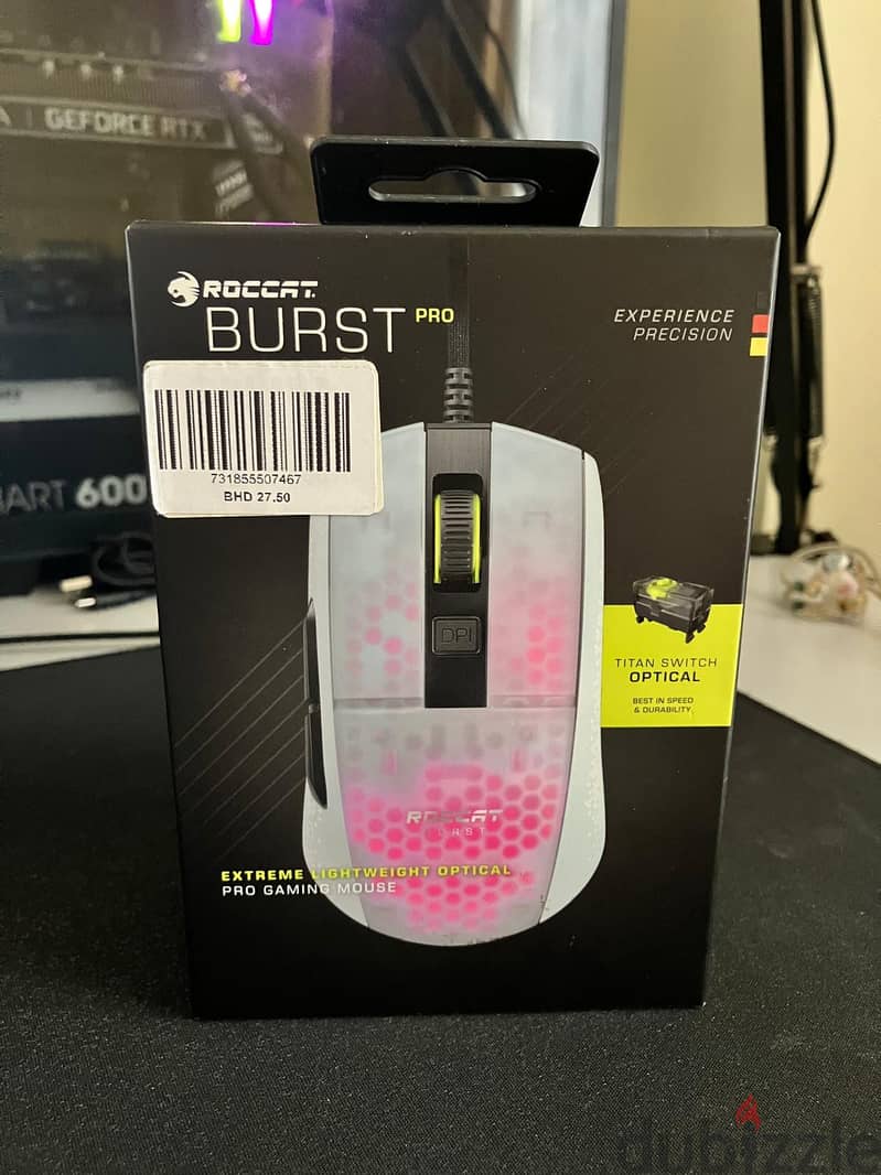 Roccat Burst Pro Gaming Mouse for Sale 0