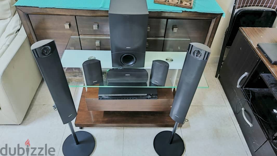 Sony 5+1 Home Theater Mint Condition & Hardly Used 9