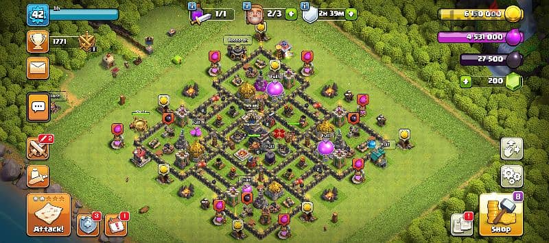 clash of clan account 0