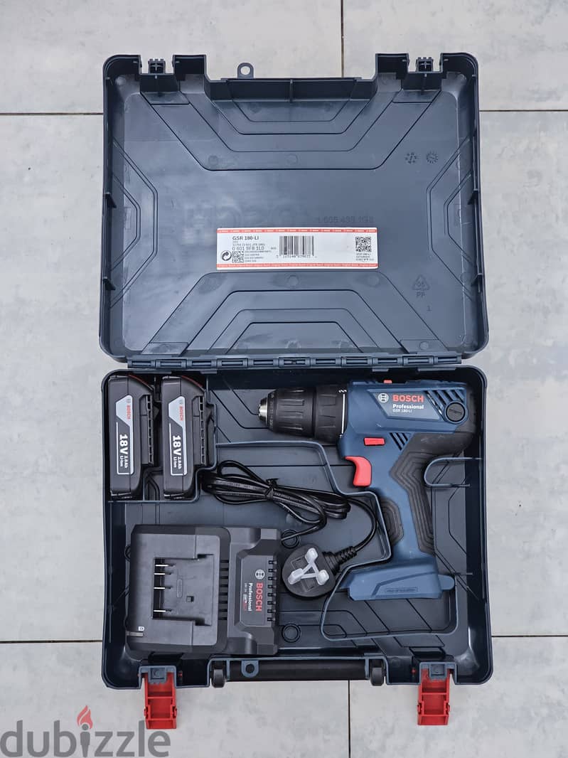 BOSCH Professional Cordless drill/driver (GSR 180-Li) 4