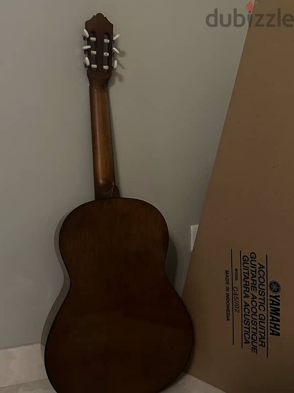 YAMAHA Acoustic guitar classic- C45//02 6