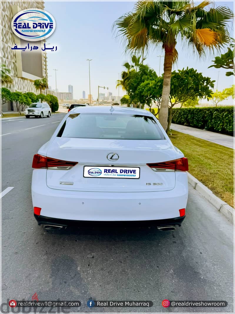 LEXUS IS 300 US Specifications Year-2020 Engine-3.0L V6 WHITE 9