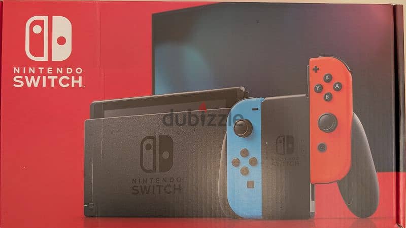 Nintendo Switch + 200GB SD storage + Case 2