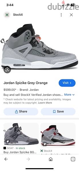 Jordan Spizike "cool grey" 1000% authentic 4