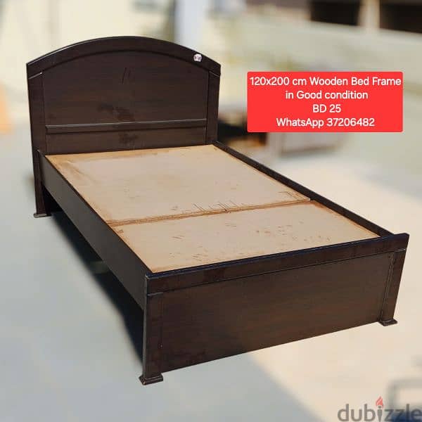 King size bed with Mattress and other items for sale with Delivery 16