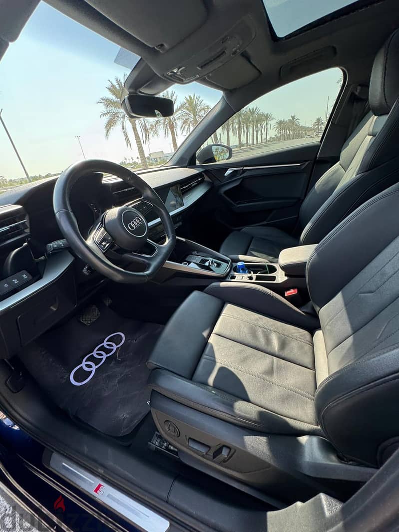 Audi A3 2022 blue 3