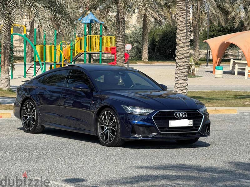 Audi A7 2020 Blue 0