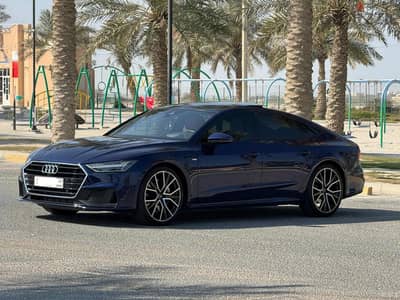 Audi A7 2020 Blue