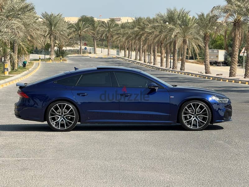 Audi A7 2020 Blue 2