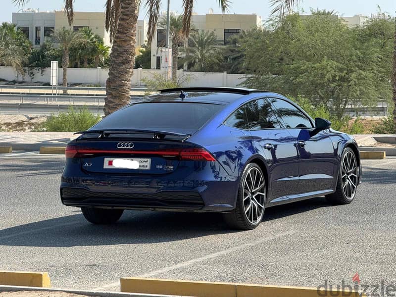 Audi A7 2020 Blue 5