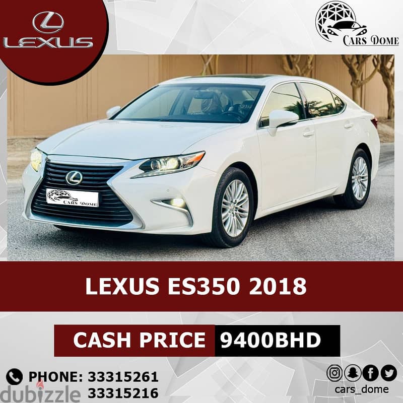 Lexus ES-Series ES350 2018 7