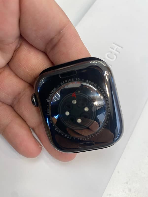 Apple watch series 10-46mm titanium black with cellular just 15 day us 2