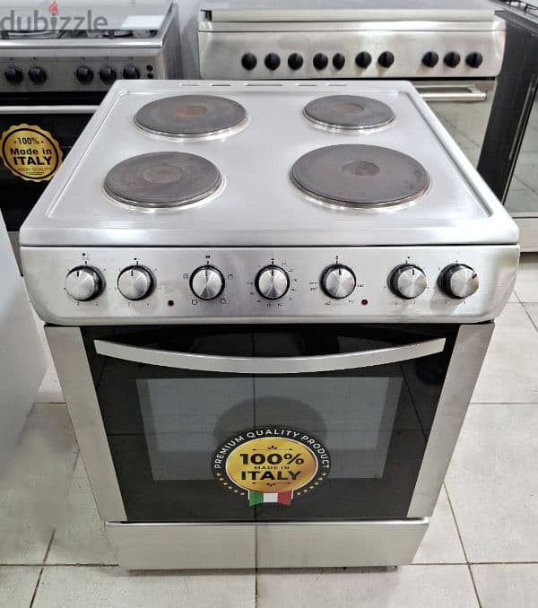 Made in Italy 60x60 Electric Cooker Slightly Used Perfect Condition 0