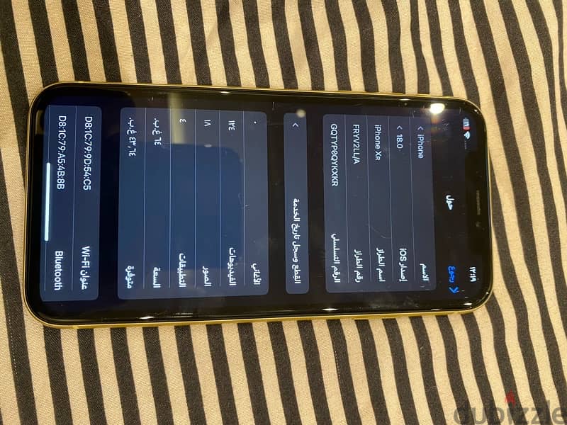 للبيع آيفون ١١برو ماكس وآيفون xr 9